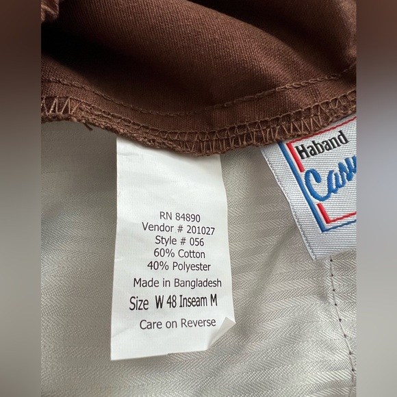 PT NWT HABAND Casual Joe Men’s Pants size 48M. - Picture 4 of 15